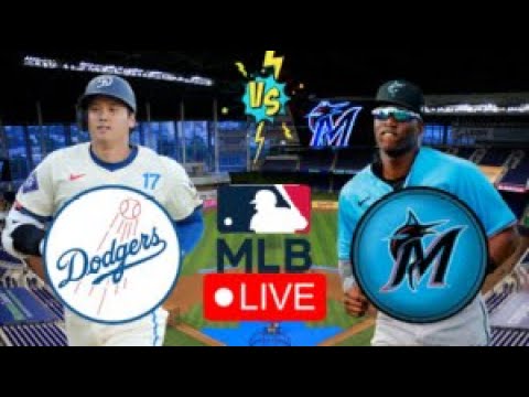 EN VIVO: LOS ANGELES DODGERS VS MIAMI MARLINS | DODGERS EN VIVO HOY | MLB LIVE | PLAY BY PLAY