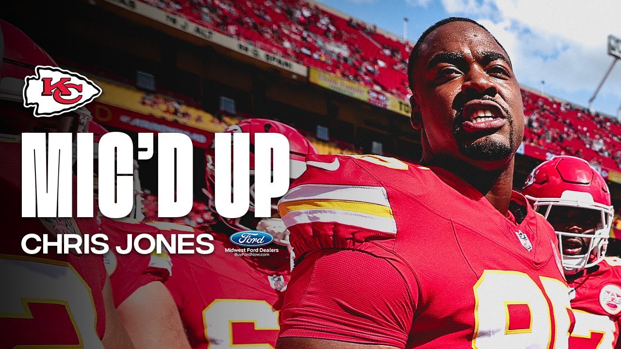 Chris Jones: 'I'm an Offensive Genius Bro!' | Mic'd Up w/ the Kansas City Chiefs