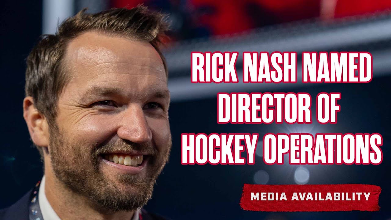 BREAKING NEWS: RICK NASH Named Blue Jackets Director of Hockey Operations! 👏👏👏  | Media Availability