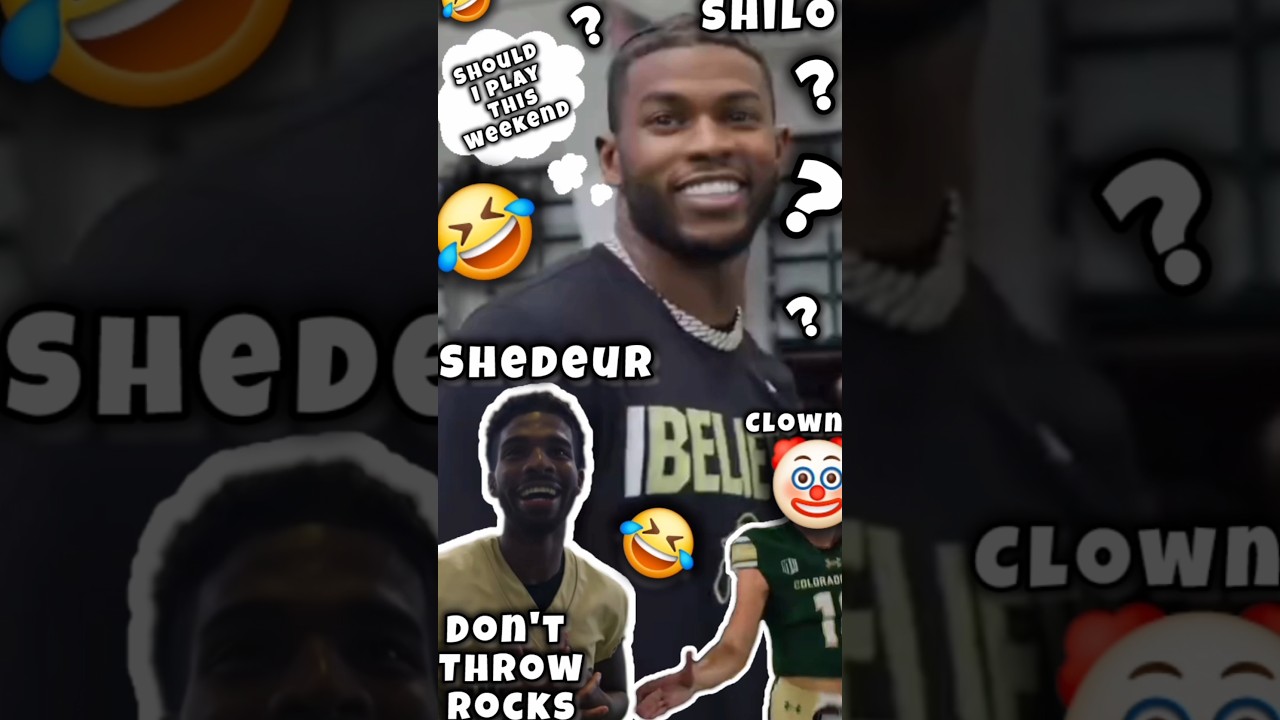 #Shilo Tell Bucky He Will Play This Week😂 For 200k Views & Shedeur |DON'T THROW ROCKS & HIDE #shorts