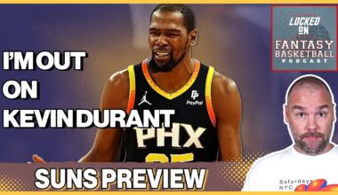 Phoenix Suns Fantasy Basketball Preview | Avoid Kevin Durant In Round 1