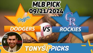 Colorado Rockies vs. LA Dodgers Pick 9/21/24 MLB Predictions
