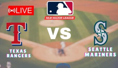 🔴LIVE : Texas Rangers vs Seattle Mariners | MLB Major League 2024 Live Match Today