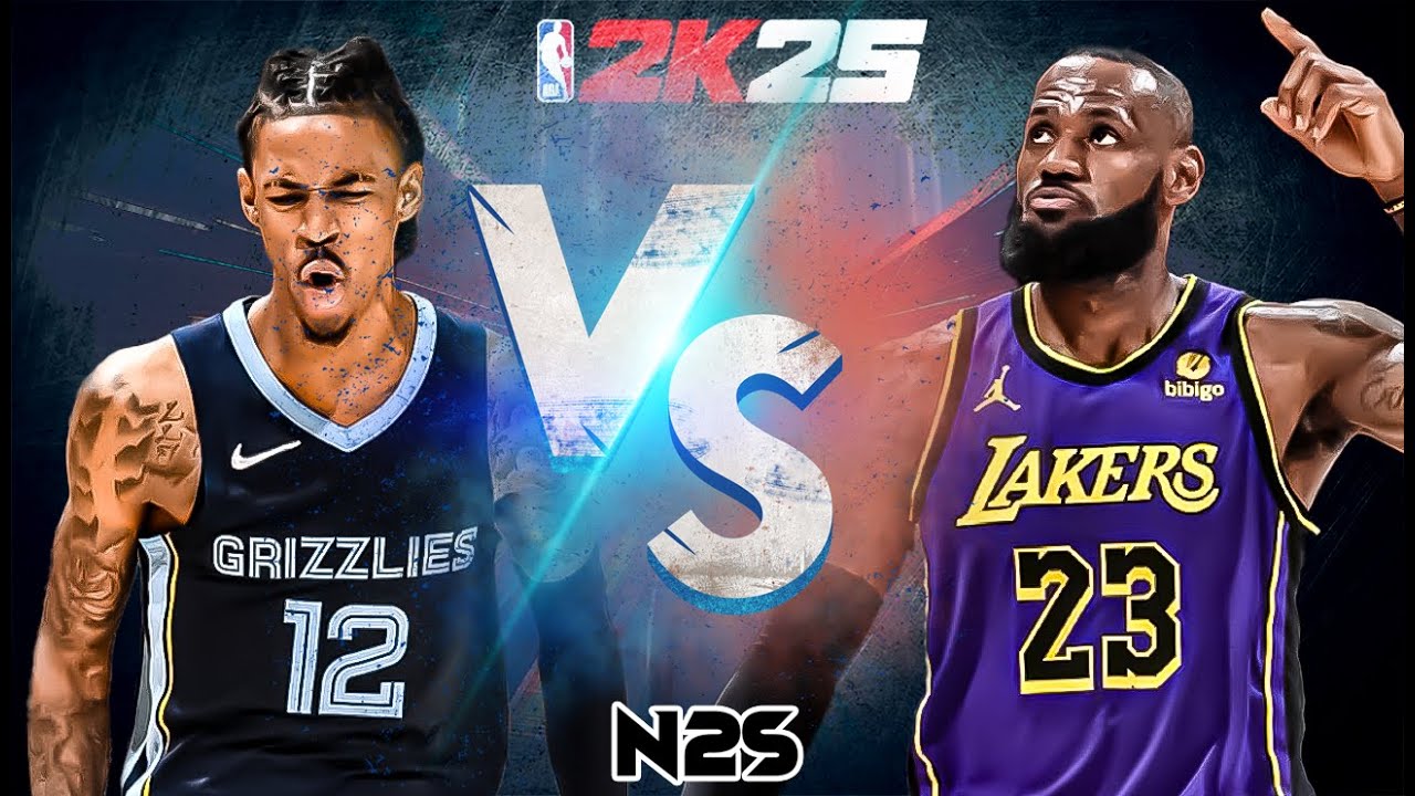 🆕𝗡𝗕𝗔 𝟮𝗞𝟮𝟱 | 𝗟𝗼𝘀 𝗔𝗻𝗴𝗲𝗹𝗲𝘀 𝗟𝗔𝗞𝗘𝗥𝗦 𝘃𝘀 𝗠𝗲𝗺𝗽𝗵𝗶𝘀 𝗚𝗥𝗜𝗭𝗭𝗟𝗜𝗘𝗦