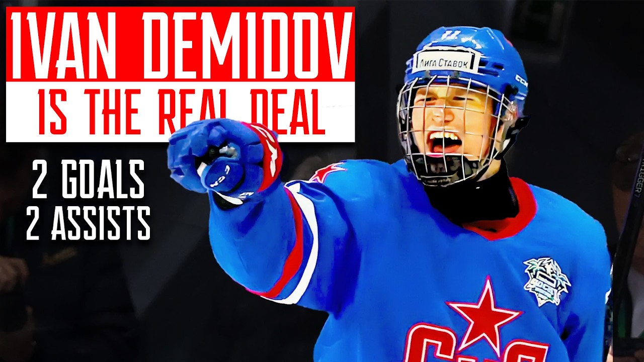 Ivan Demidov is HEATING up (Game Highlights)