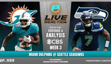 NFL LIVE STREAM | MIAMI DOLPHINS VS SEATTLE SEAHAWKS | PLAY BY PLAY, LIVE REACTION & HIGHLIGHTS