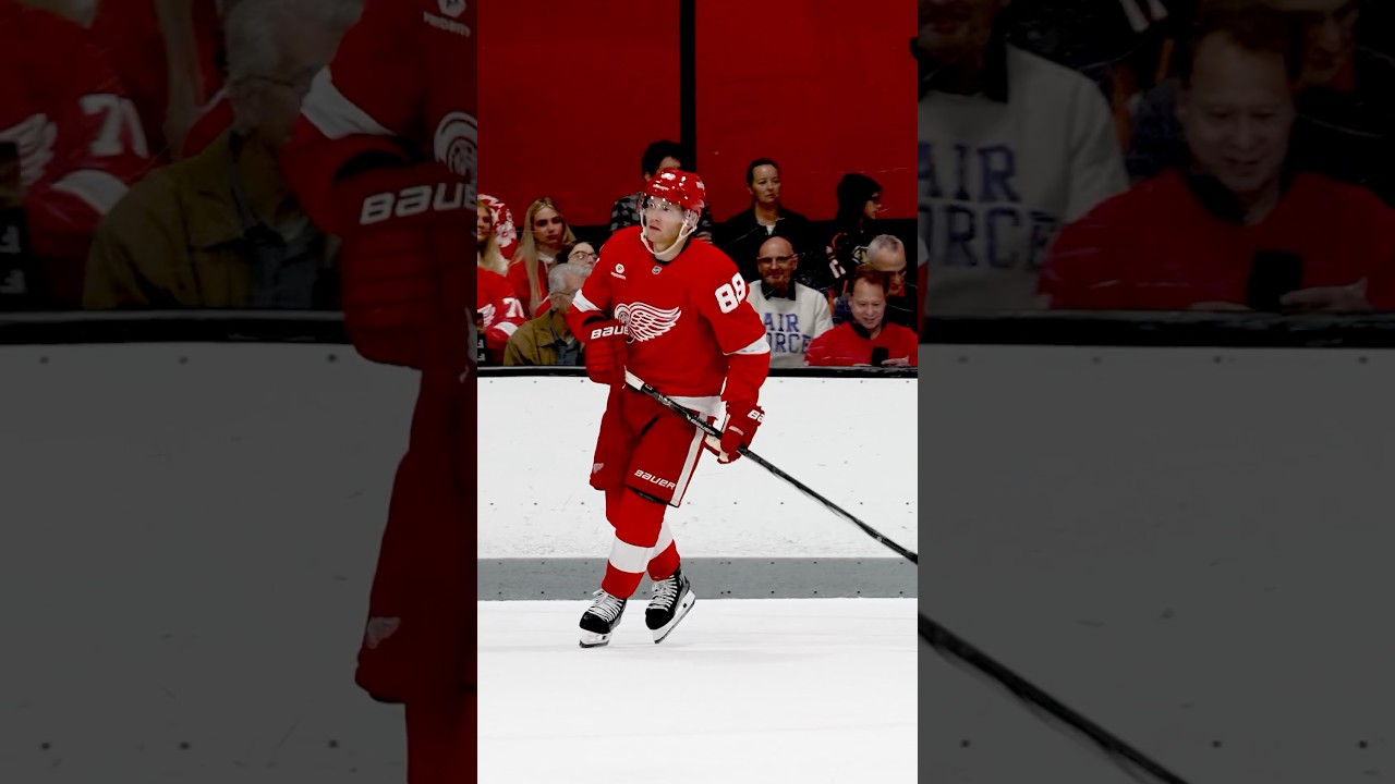 Detroit Red Wings Red vs White Game Highlights