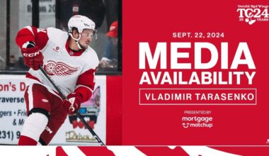 Vladimir Tarasenko Training Camp Media | Sept. 22, 2024