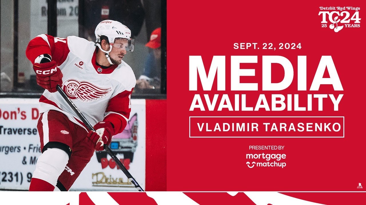 Vladimir Tarasenko Training Camp Media | Sept. 22, 2024