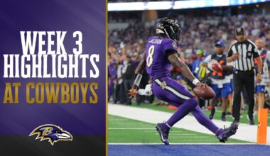 Ravens' Top Plays vs. Cowboys | Baltimore Ravens