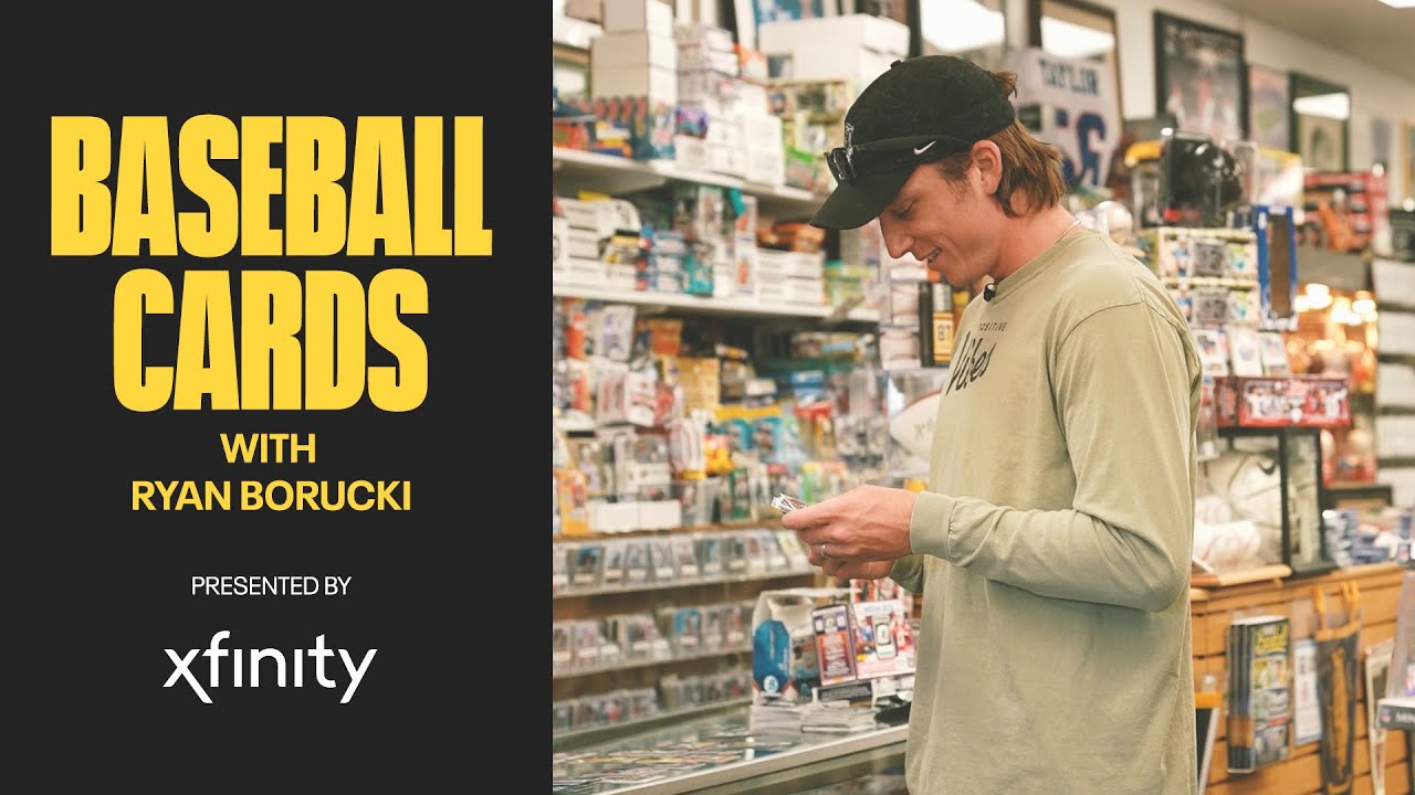 Ryan Borucki Visits Baseball Card Castle | Pittsburgh Pirates