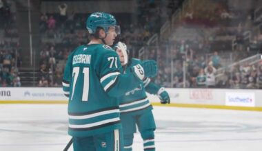 Celebrini's First (Preseason) Goal