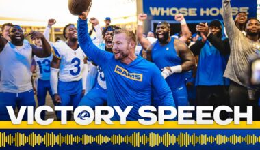 Sean McVay’s Electric Victory Speech After Win vs. 49ers In Week 3