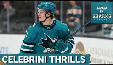Macklin Celebrini Thrills In His Preseason Debut And Luca Cagnoni Impresses For San Jose Sharks