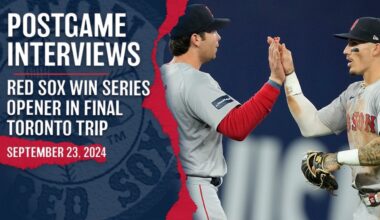 Red Sox Win First Of Three Games Vs. Blue Jays, Tanner Houck Cruises Through Start