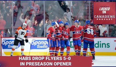 Montreal Canadiens Beat Flyers 5-0 In Preseason: First Look at Laine, Dach Returns, Hutson Shines