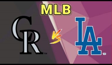Colorado Rockies vs Los Angeles Dodgers | 2024 MLB LIVE PLAY BY PLAY LIVE SCORE