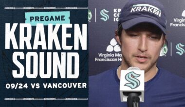 Pregame Sound | Brandon Montour & Dan Bylsma - Sept. 24, 2024