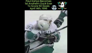 Will Anaheim Have a 40/50-Goal Scorer This Season? #kariya #hockeyshorts #nhl #hockey #ducksquad