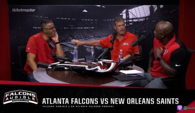Adjustments to secure Atlanta Falcons win over New Orleans Saints | Falcons Audible Podcast