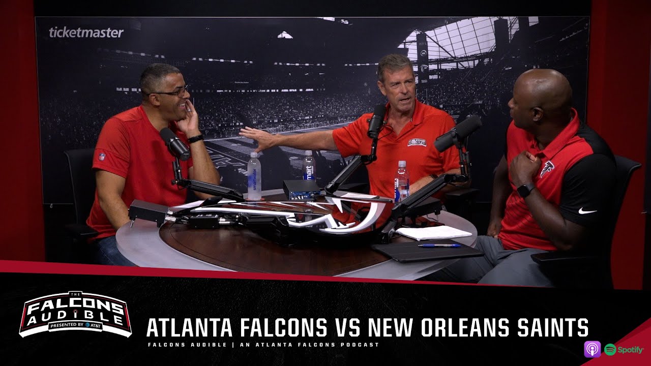 Adjustments to secure Atlanta Falcons win over New Orleans Saints | Falcons Audible Podcast