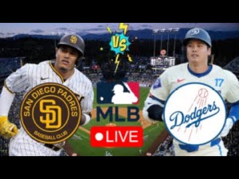 EN VIVO: SAN DIEGO PADRES VS LOS ANGELES DODGERS | DODGERS EN VIVO HOY | MLB LIVE | PLAY BY PLAY