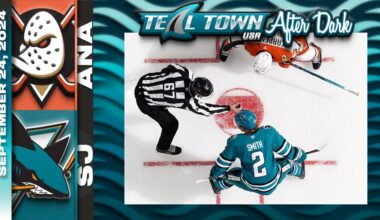 San Jose Sharks vs. Anaheim Ducks - 9/24/2024 - Teal Town USA After Dark (Postgame)