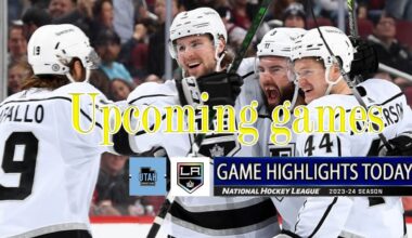 Los Angeles Kings vs Utah Hockey Flyers Full Highlights | Stanley Cup play off | 2024 NHL Season