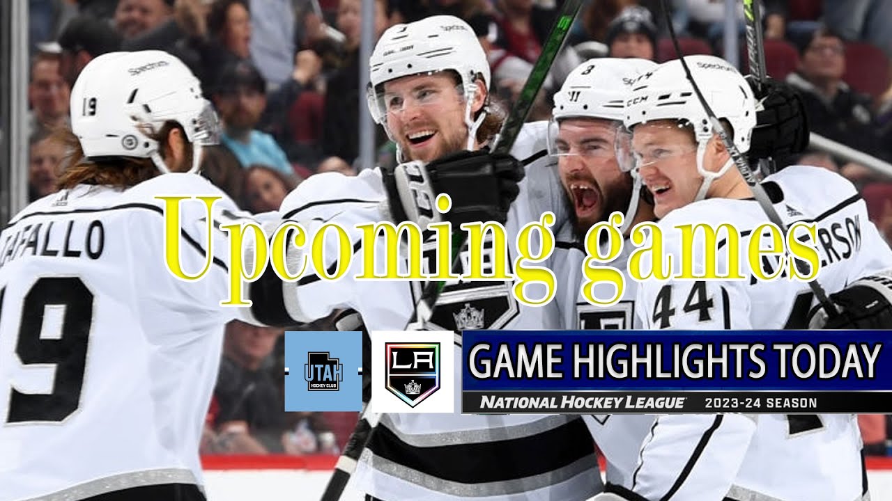Los Angeles Kings vs Utah Hockey Flyers Full Highlights | Stanley Cup play off | 2024 NHL Season