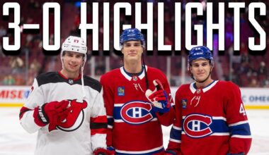 Montreal vs NJD Preseason Highlights