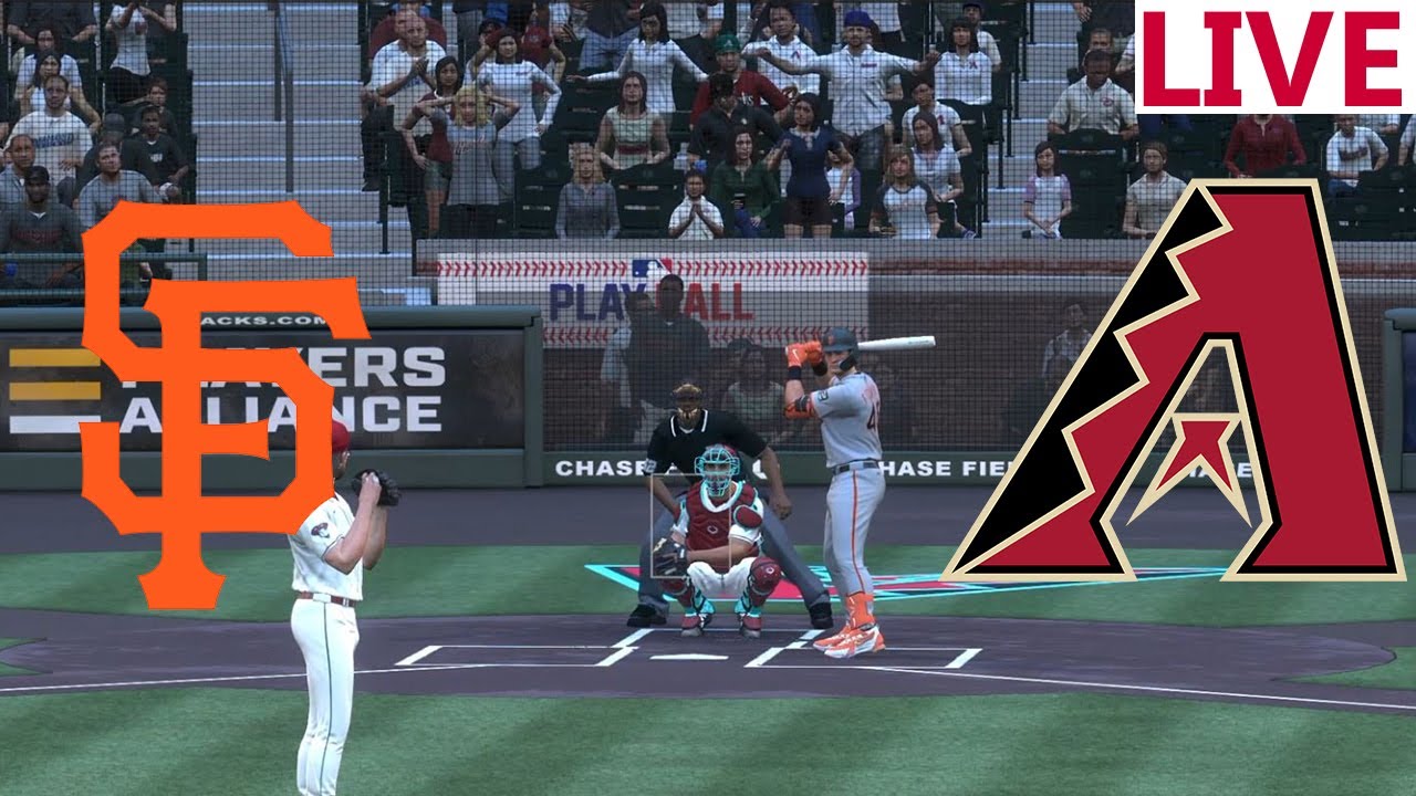 🔴LIVE 🔴 San Francisco Giants VS Arizona Diamondbacks/ September 24 /MLB THE SHOW 2024