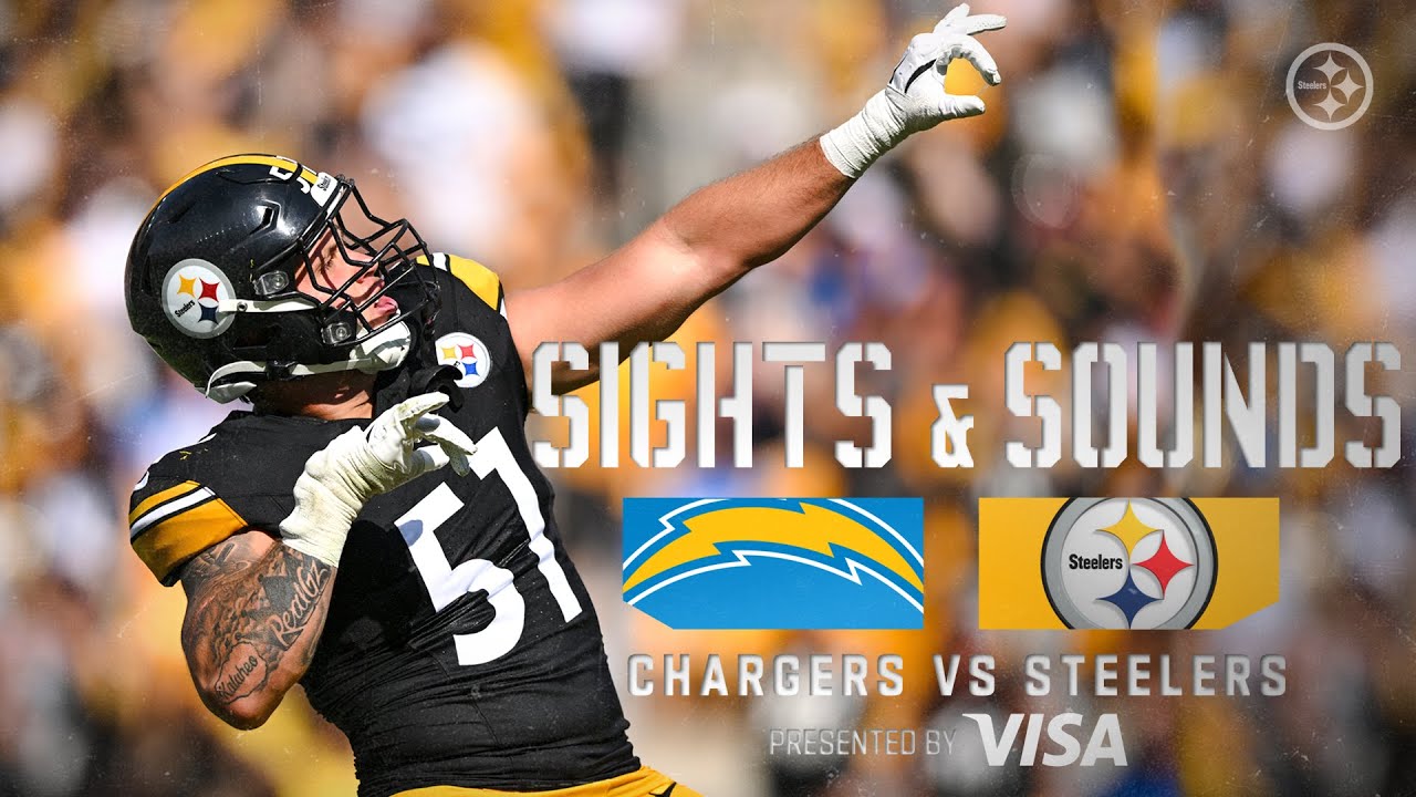 Mic'd Up Sights & Sounds: Week 3 vs Chargers | Pittsburgh Steelers