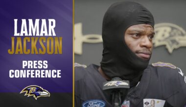 Lamar Jackson on Sunday’s ‘Darkness Falls’ Atmosphere | Baltimore Ravens
