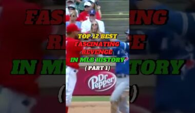 TOP 12 BEST FASCINATING REVENGE IN THE MLB - Part 1 #baseball #baseballclassic #mlb