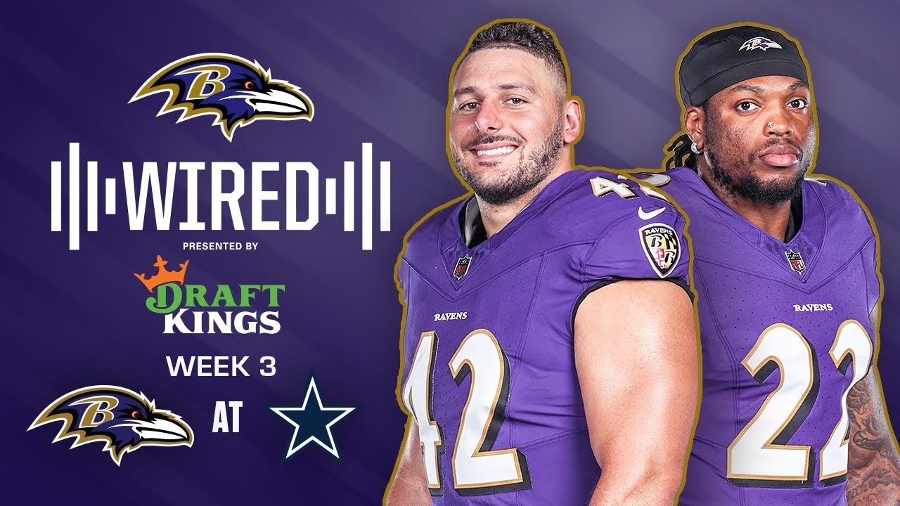 Pat Ricard Mic'd Up for Monster Game From Derrick Henry At Dallas | Ravens Wired