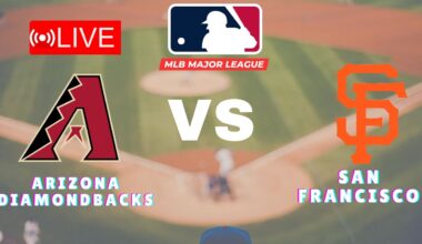 🔴LIVE : Arizona Diamondbacks vs San Francisco Giants | MLB Major League Live Match Today
