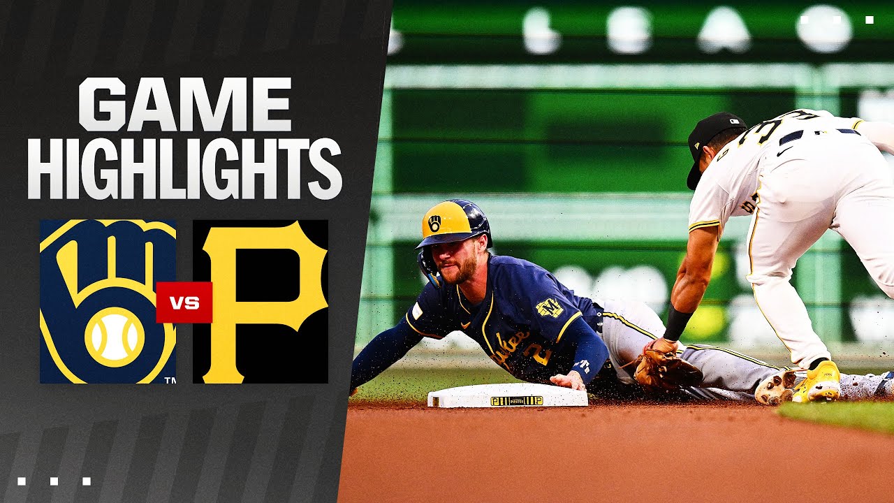 Brewers vs. Pirates Game Highlights (9/25/24) | MLB Highlights