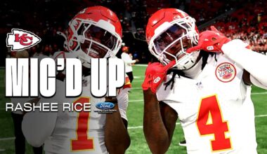 Rashee Rice: 'We Gonna Turn Up Today!' | Mic'd Up w/ the Kansas City Chiefs