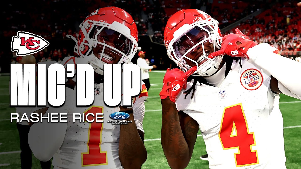Rashee Rice: 'We Gonna Turn Up Today!' | Mic'd Up w/ the Kansas City Chiefs