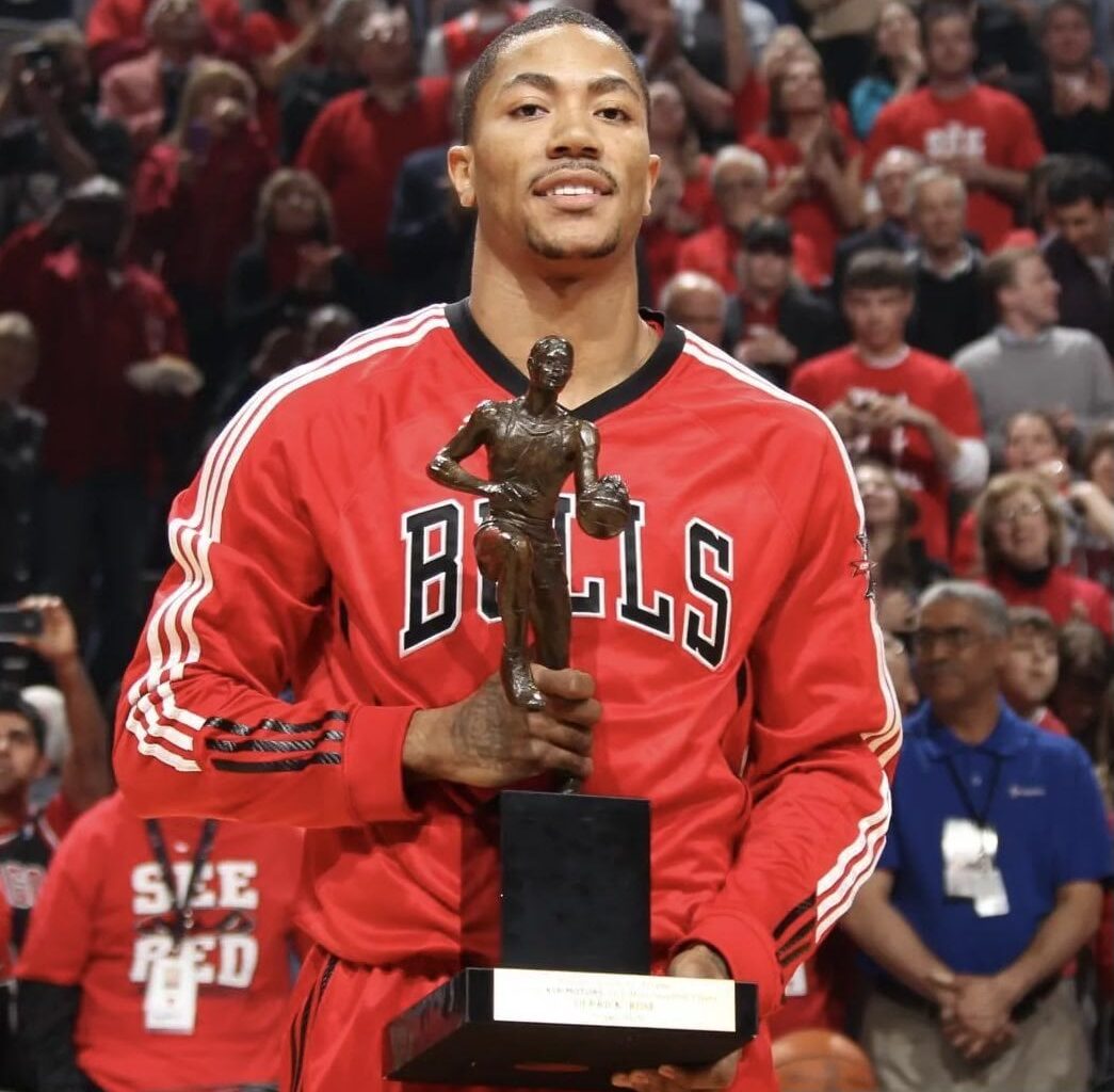 [Charania] After 15 NBA seasons, Derrick Rose is retiring from basketball. Rose, the youngest MVP in NBA history, tells @TheAthletic: "The next chapter is about chasing my dreams and sharing my growth."