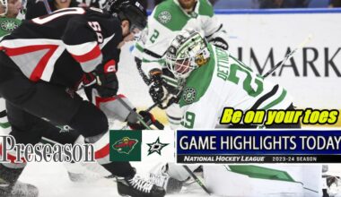 Minnesota Wild vs Dallas Stars Game Highlights (09/25/24) | preseason | 2024 NHL Season