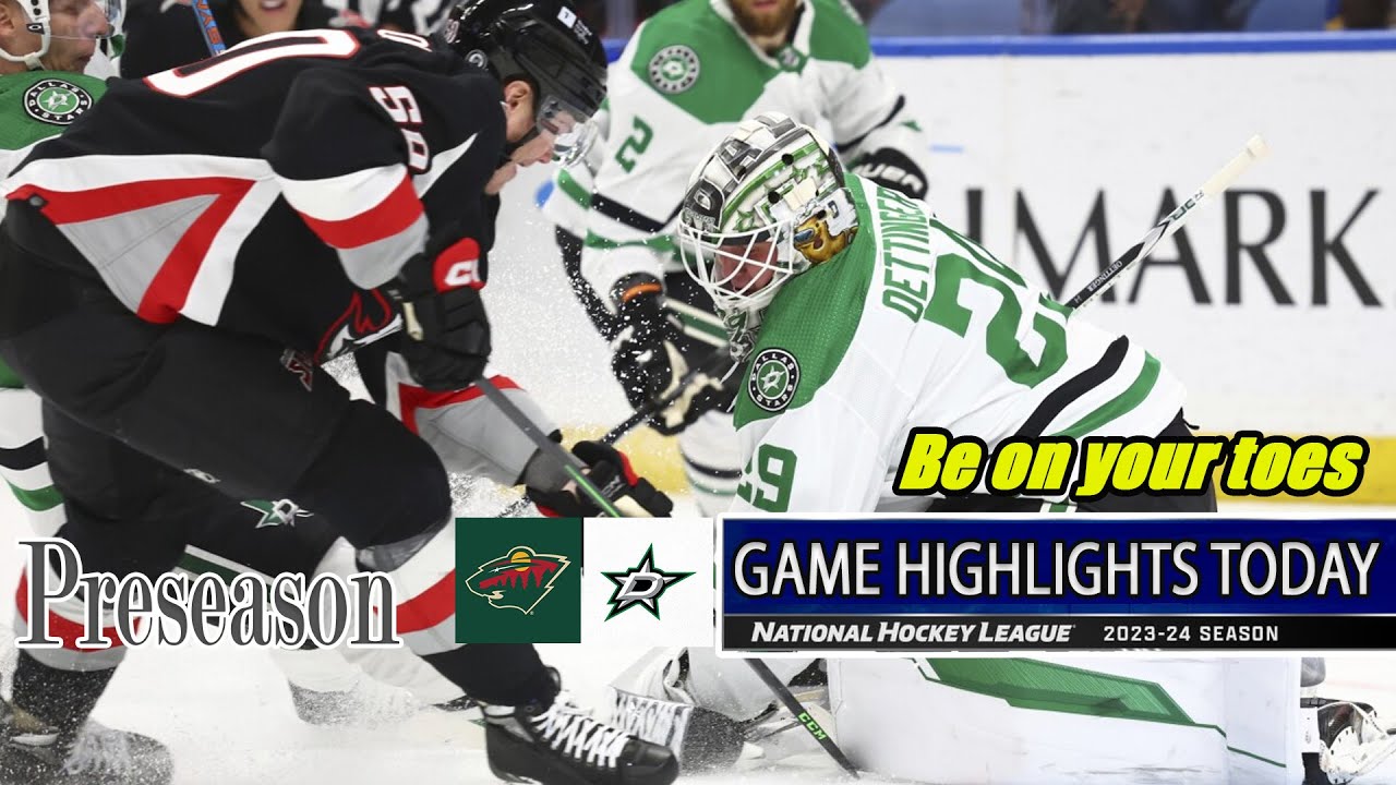 Minnesota Wild vs Dallas Stars Game Highlights (09/25/24) | preseason | 2024 NHL Season