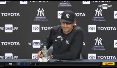 Aaron Boone on Yankees defense, Marcus Stroman