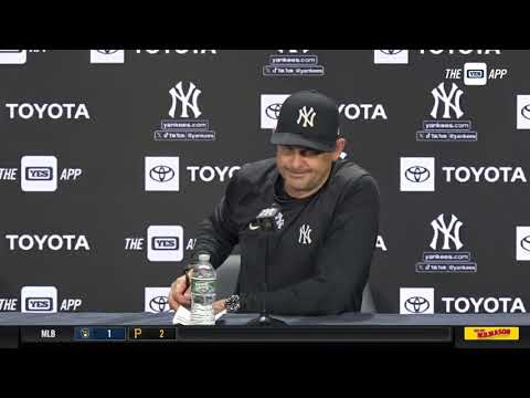 Aaron Boone on Yankees defense, Marcus Stroman