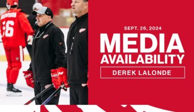 Derek Lalonde Media Availability | Sept. 26, 2024
