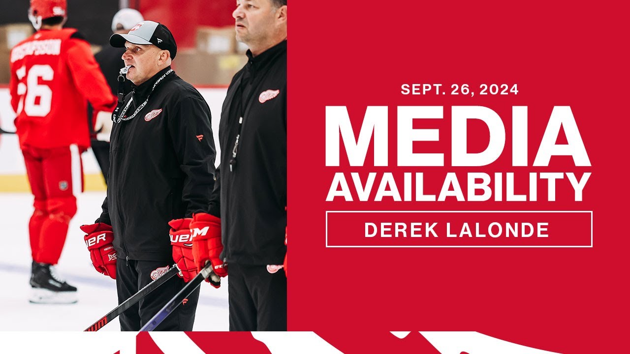 Derek Lalonde Media Availability | Sept. 26, 2024