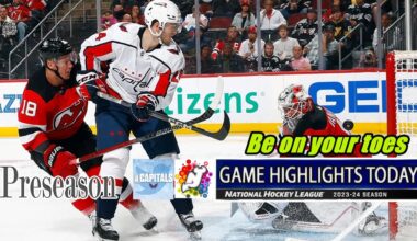 Washington Capitals vs New Jersey Devils Game Highlights | preseason | 2024 NHL Season