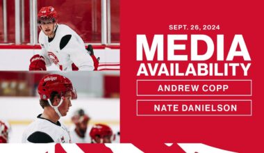 Andrew Copp & Nate Danielson Media Availability | Sept. 26, 2024