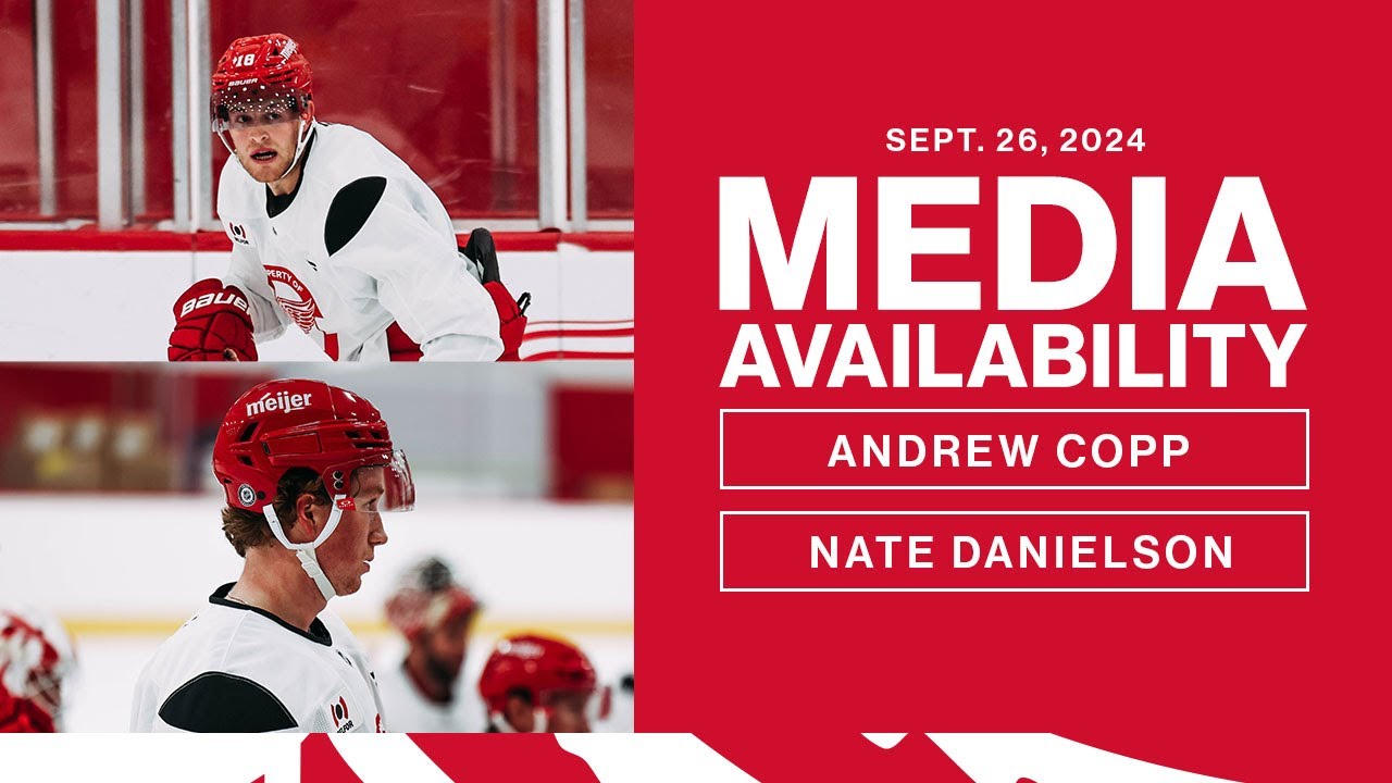 Andrew Copp & Nate Danielson Media Availability | Sept. 26, 2024