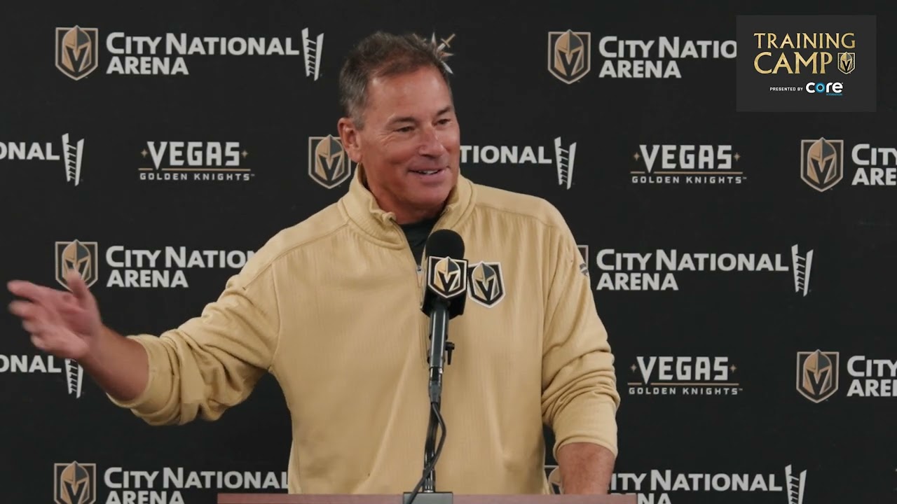 Bruce Cassidy 9/27/24: Clear Expectations and Accountability